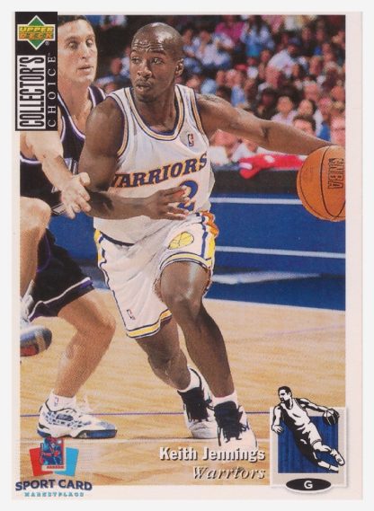 1994 Upper Deck Collector's Choice Keith Jennings / Golden State Warriors #336