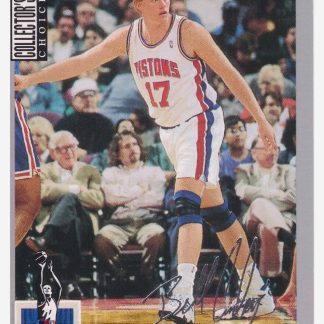 1994 Upper Deck Collector's Choice - Silver Signature Bill Curley / Detroit Pistons #337