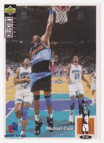 1994 Upper Deck Collector's Choice Michael Cage / Cleveland Cavaliers #347