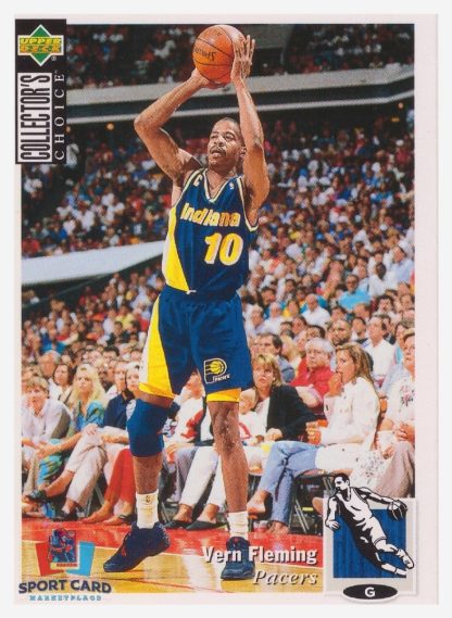 1994 Upper Deck Collector's Choice Vern Fleming / Indiana Pacers #348