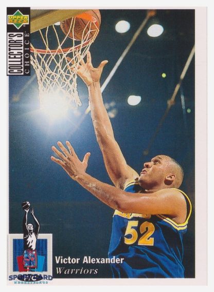 1994 Upper Deck Collector's Choice Victor Alexander / Golden State Warriors #352