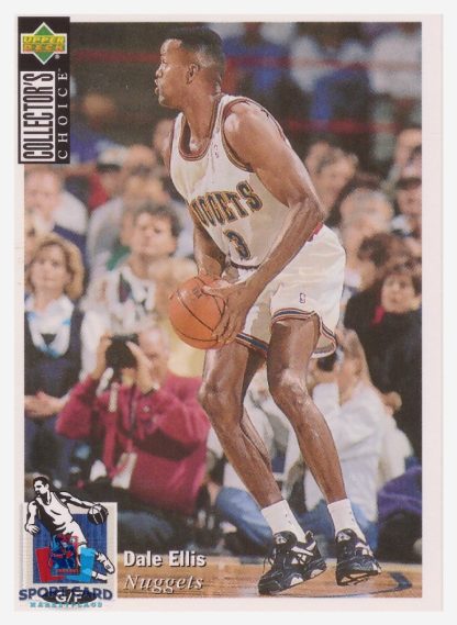 1994 Upper Deck Collector's Choice Dale Ellis / Denver Nuggets #356