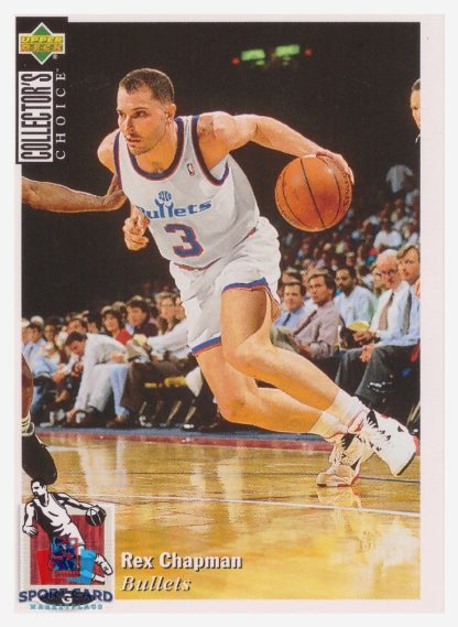 1994 Upper Deck Collector's Choice Rex Chapman / Washington Bullets #359