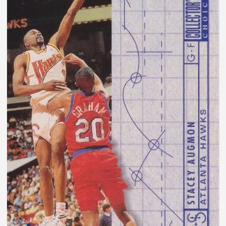 1994 Upper Deck Collector's Choice - Blueprint For Success Stacey Augmon / Atlanta Hawks #372