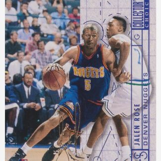1994 Upper Deck Collector's Choice - Blueprint For Success Jalen Rose / Denver Nuggets #378