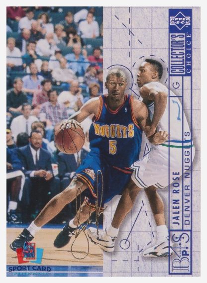 1994 Upper Deck Collector's Choice - Blueprint For Success Jalen Rose / Denver Nuggets #378