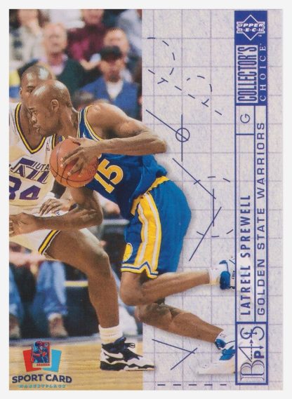 1994 Upper Deck Collector's Choice - Blueprint For Success Latrell Sprewell / Golden State Warriors #380