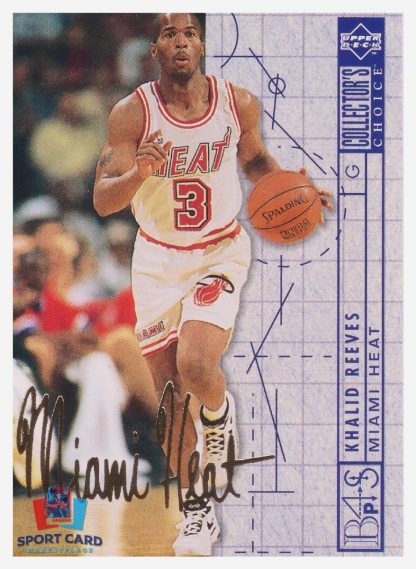 1994 Upper Deck Collector's Choice - Blueprint For Success Khalid Reeves / Miami Heat #385