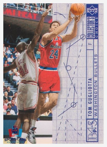 1994 Upper Deck Collector's Choice - Blueprint For Success Tom Gugliotta / Washington Bullets #398
