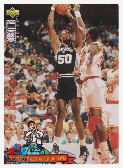 1994 Upper Deck Collector's Choice - Dr Basketball's World Of Trivia David Robinson / San Antonio Spurs #403