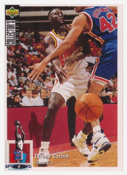 1994 Upper Deck Collector's Choice Tyrone Corbin / Atlanta Hawks #426
