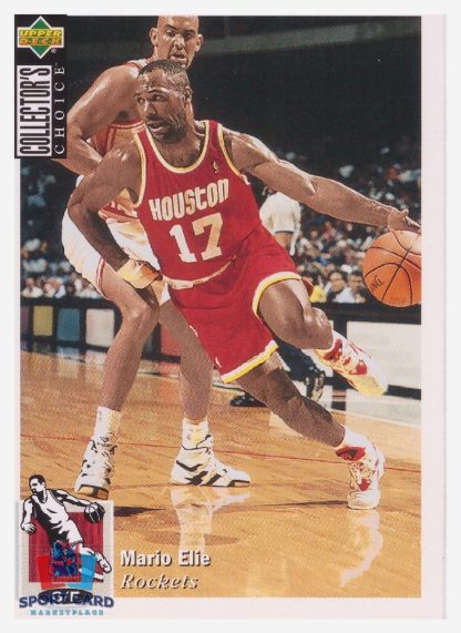 1994 Upper Deck Collector's Choice Mario Elie / Houston Rockets #427