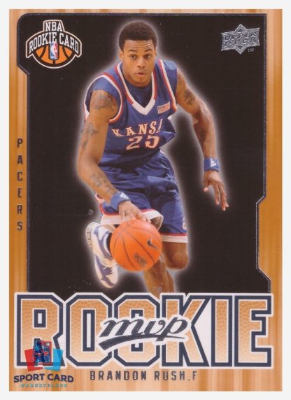 2008 Upper Deck MVP Brandon Rush / Indiana Pacers #213 RC