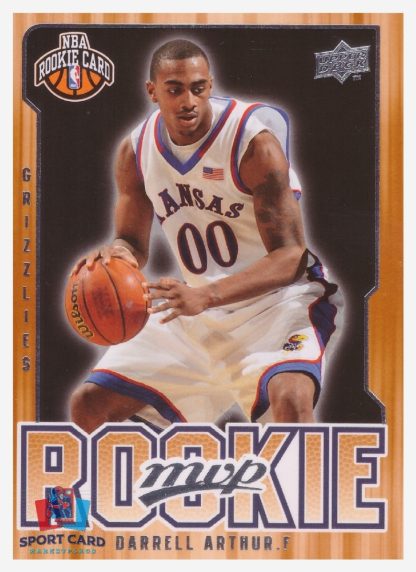 2008 Upper Deck MVP Darrell Arthur / Memphis Grizzlies #223 RC
