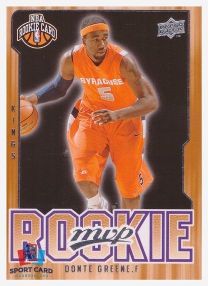 2008 Upper Deck MVP Donte Greene / Sacramento Kings #224 RC