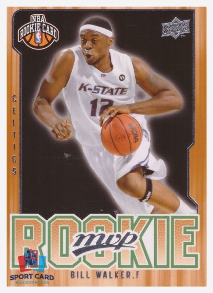 2008 Upper Deck MVP Bill Walker / Boston Celtics #226 RC