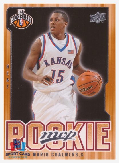 2008 Upper Deck MVP Mario Chalmers / Miami Heat #229 RC