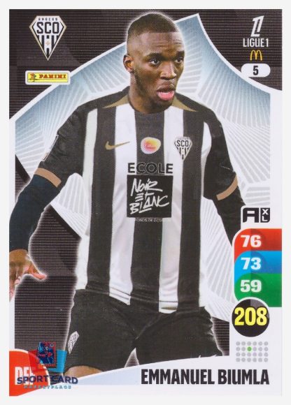 Panini Adrenalyn XL 2025-26 - Emmanuel Biumla / Angers SCO #5