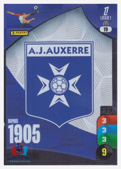 Panini Adrenalyn XL 2025-26 - Écusson / AJ Auxerre #19