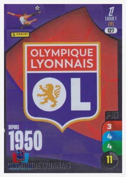 Panini Adrenalyn XL 2025-26 - Écusson / Olympique Lyonnais #127