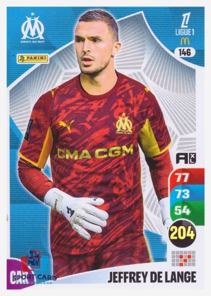 Panini Adrenalyn XL 2025-26 - Jeffrey de Lange / Olympique de Marseille #146