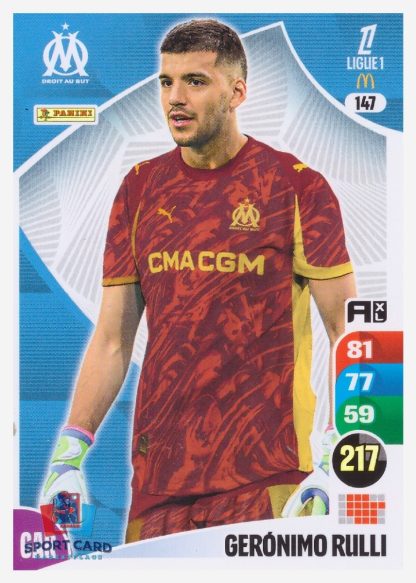 Panini Adrenalyn XL 2025-26 - Gerónimo Rulli / Olympique de Marseille #147
