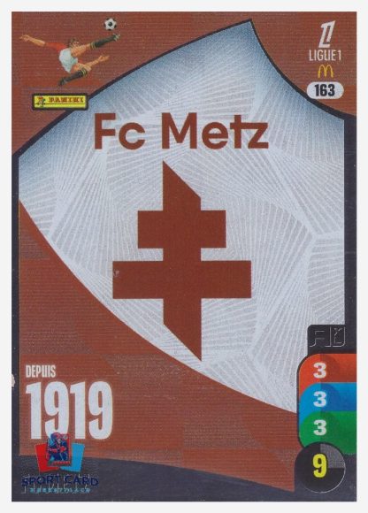 Panini Adrenalyn XL 2025-26 - Écusson / FC Metz #163