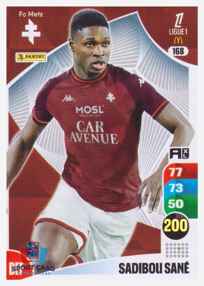 Panini Adrenalyn XL 2025-26 - Sadibou Sané / FC Metz #168