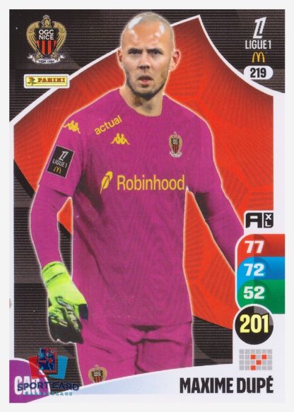Panini Adrenalyn XL 2025-26 - Maxime Dupé / OGC Nice #219