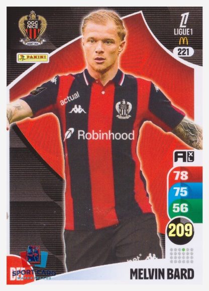 Panini Adrenalyn XL 2025-26 - Melvin Bard / OGC Nice #221