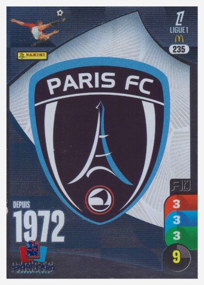Panini Adrenalyn XL 2025-26 - Écusson / Paris FC #235