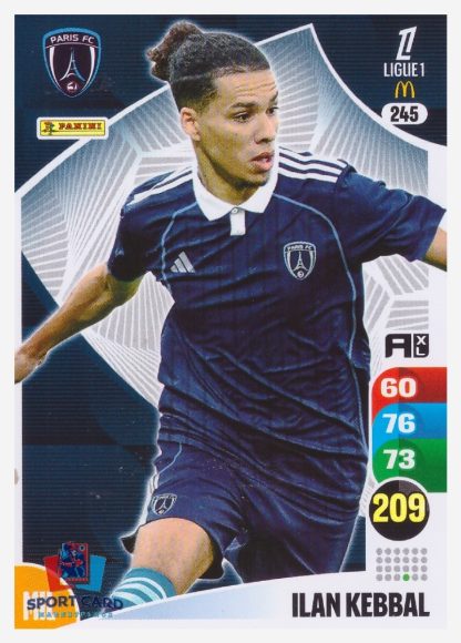 Panini Adrenalyn XL 2025-26 - Ilan Kebbal / Paris FC #245