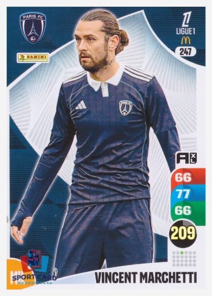 Panini Adrenalyn XL 2025-26 - Vincent Marchetti / Paris FC #247