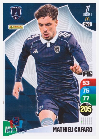 Panini Adrenalyn XL 2025-26 - Mathieu Cafaro / Paris FC #248