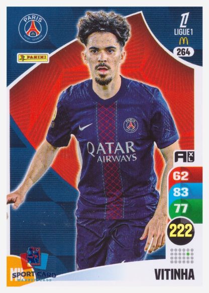 Panini Adrenalyn XL 2025-26 - Vitinha / Paris Saint-Germain #264