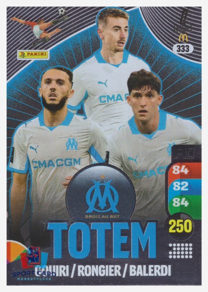 Panini Adrenalyn XL 2025-26 - Totem - Gouiri / Rongier / Balerdi / Olympique de Marseille #333