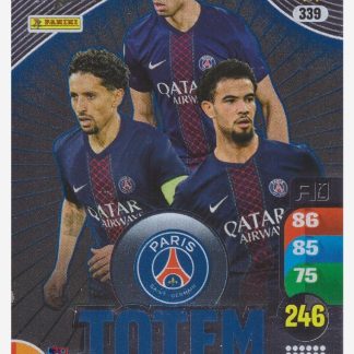 Panini Adrenalyn XL 2025-26 - Totem - Marquinhos / Achraf Hakimi / Warren Zaïre-Emery / Paris Saint-Germain #339