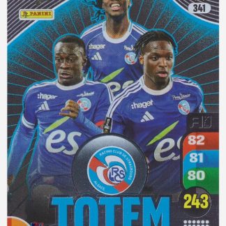 Panini Adrenalyn XL 2025-26 - Totem - Doukouré / Diarra / Bakwa / RC Strasbourg Alsace #341