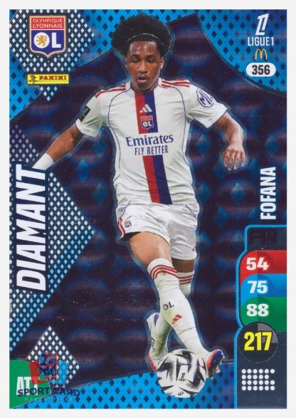 Panini Adrenalyn XL 2025-26 - Diamant - Malick Fofana / Olympique Lyonnais #356