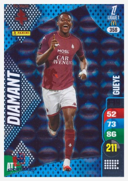 Panini Adrenalyn XL 2025-26 - Diamant - Idrissa Gueye / FC Metz #358