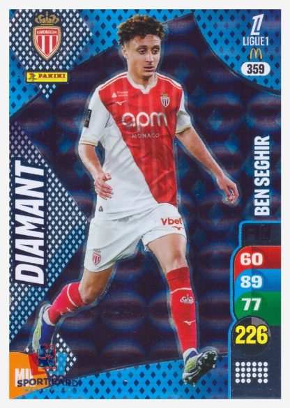 Panini Adrenalyn XL 2025-26 - Diamant - Eliesse Ben Seghir / AS Monaco FC #359