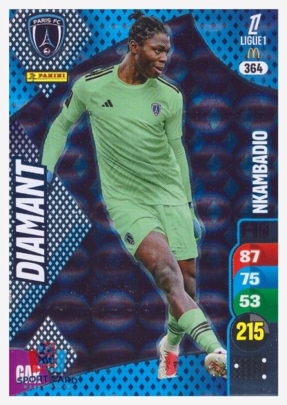 Panini Adrenalyn XL 2025-26 - Diamant - Obed Nkambadio / Paris FC #364