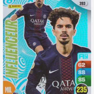 Panini Adrenalyn XL 2025-26 - Influenceur - Vitinha / Paris Saint-Germain #393