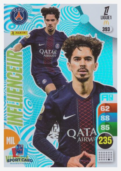 Panini Adrenalyn XL 2025-26 - Influenceur - Vitinha / Paris Saint-Germain #393