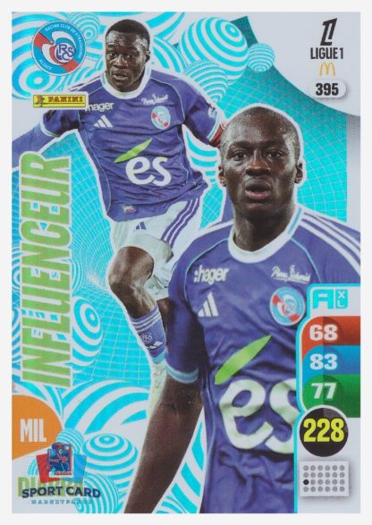 Panini Adrenalyn XL 2025-26 - Influenceur - Habib Diarra / RC Strasbourg Alsace #395