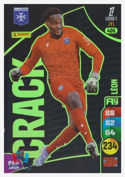 Panini Adrenalyn XL 2025-26 - Crack - Donovan Léon / AJ Auxerre #406
