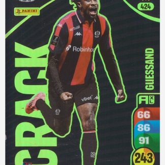 Panini Adrenalyn XL 2025-26 - Crack - Evann Guessand / OGC Nice #424