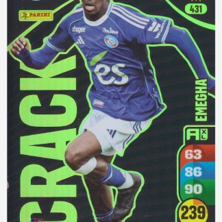 Panini Adrenalyn XL 2025-26 - Crack - Emanuel Emegha / RC Strasbourg Alsace #431