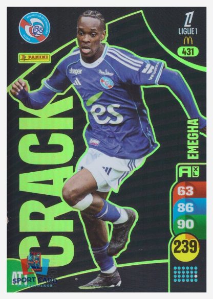 Panini Adrenalyn XL 2025-26 - Crack - Emanuel Emegha / RC Strasbourg Alsace #431