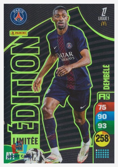 Panini Adrenalyn XL 2025-26 - Édition Limitée - Ousmane Dembélé / Paris Saint-Germain #LE17